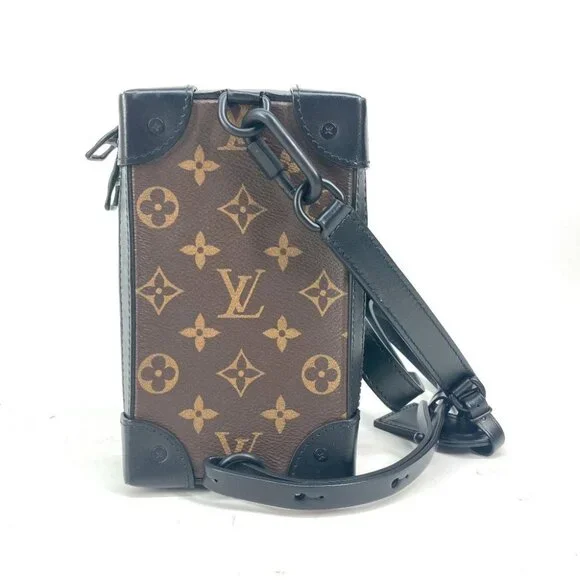 LOUIS VUITTON M80144 Monogram Soft Trunk-Phone Box Bag Pochette Shoulder Bag - Picture 14 of 14